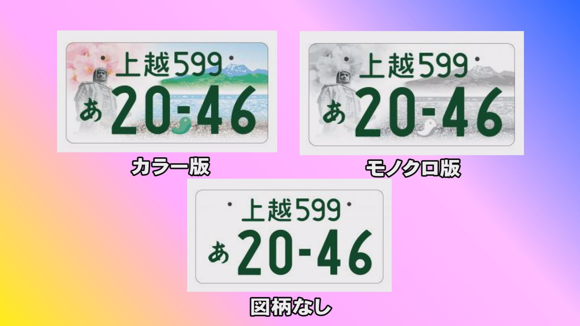 ご当地ナンバー 上越 5月から交付開始 ニュース 上越妙高タウン情報 Part