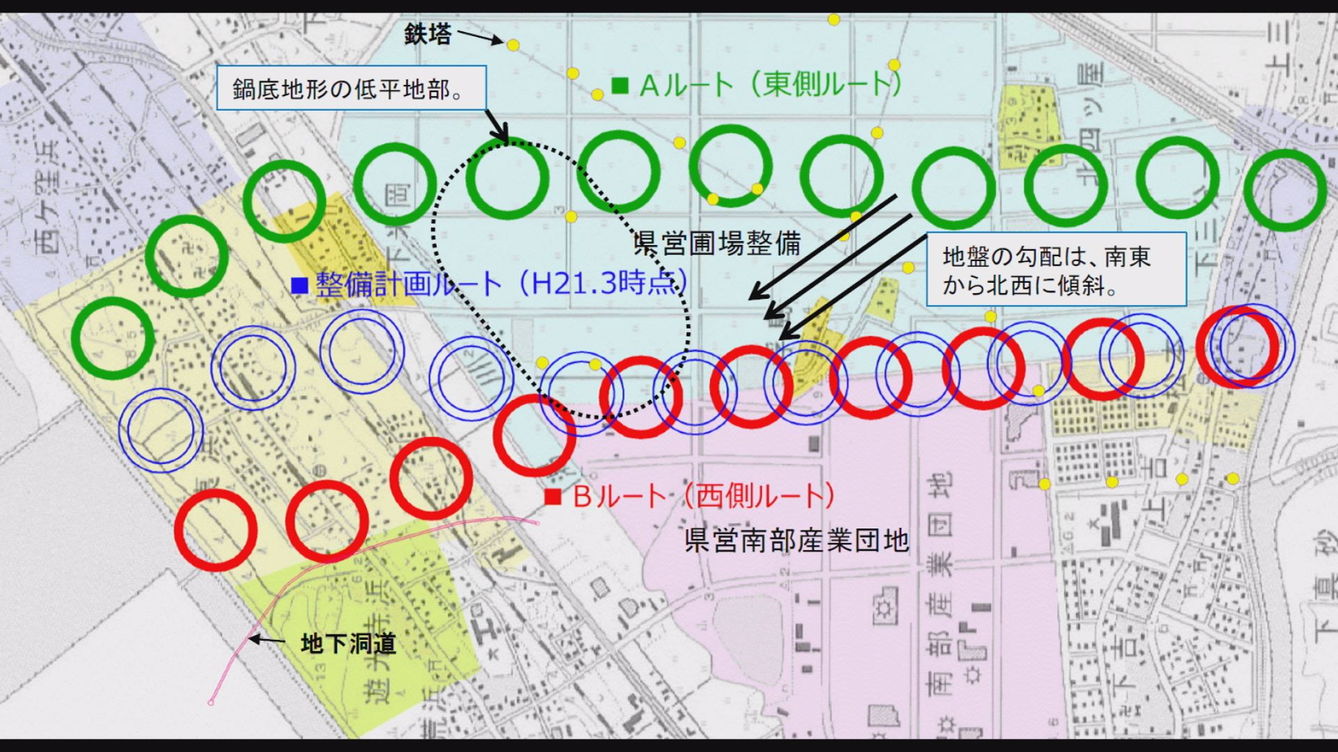 保倉川放水路2ルート案提示 西側ルート B が優位と判断 ニュース 上越妙高タウン情報